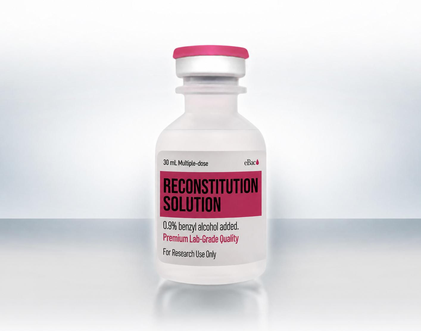 reconstitution solution same as bac water 30ml – Helivex Labs Bacteriostatic Water vs Sterile moq-9 Size:30 ml x 2